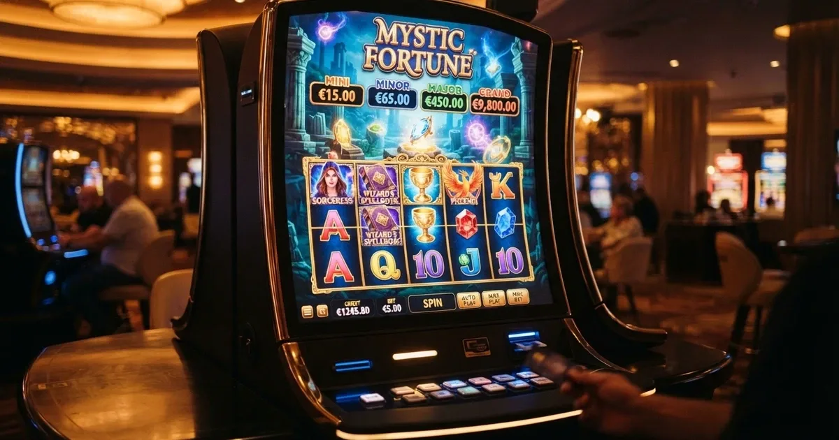 Interfaz de un casino online español con una tragaperras Fire Blaze en primer plano y el logo de Playtech visible