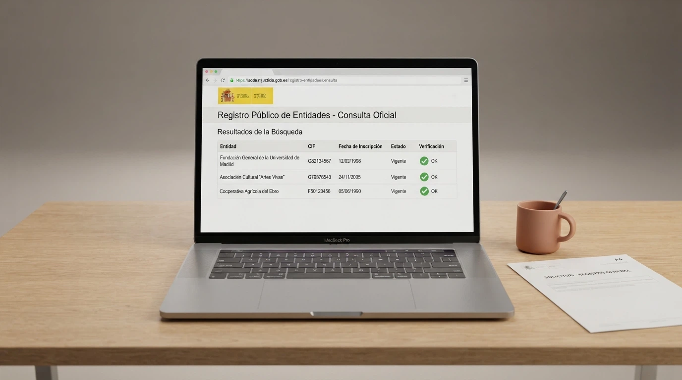 Pantalla del registro público de licencias de la DGOJ en ordenacionjuego.es con el dominio .es visible