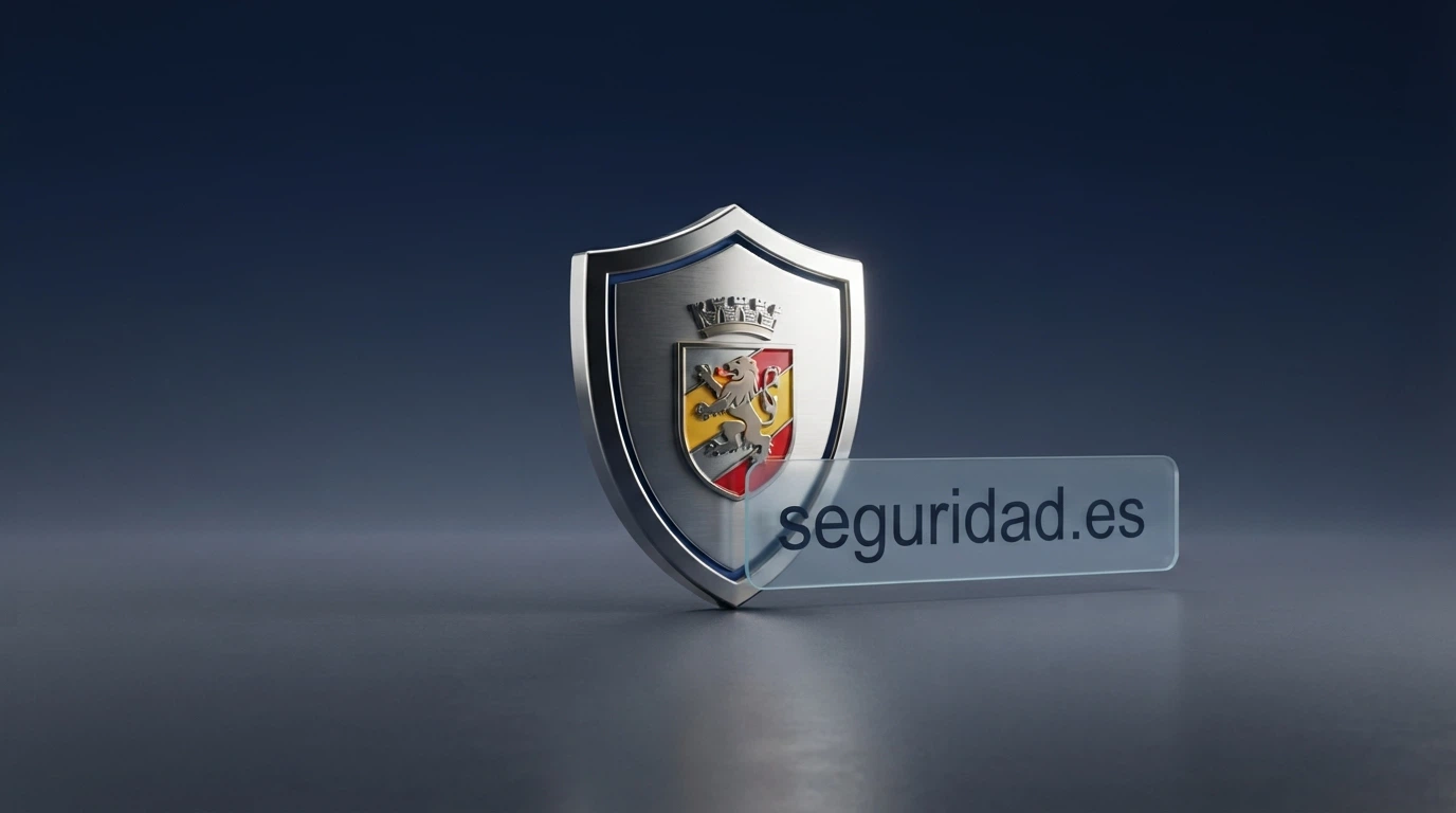 El logotipo oficial de la DGOJ junto al dominio .es en la barra de direcciones de un navegador