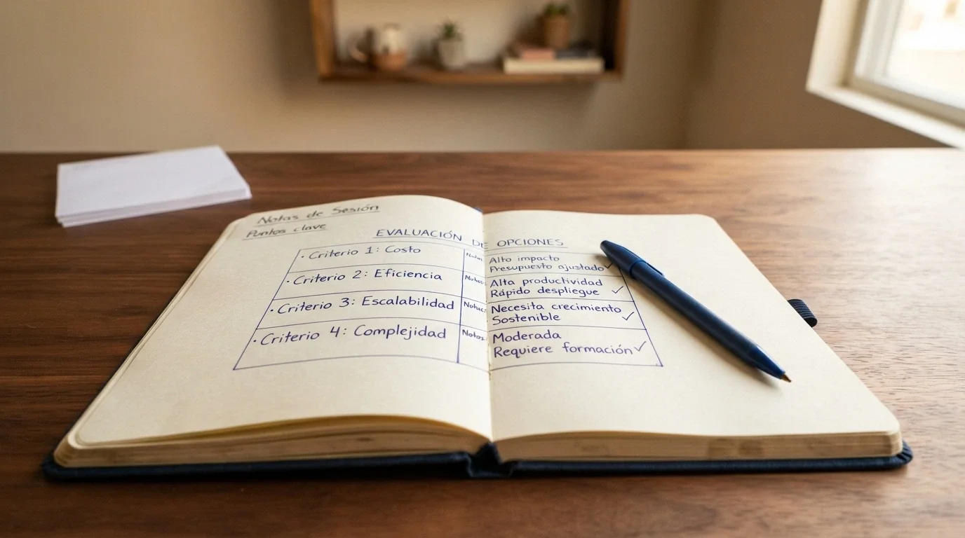 Documento con los criterios de evaluación organizados en cuatro bloques: verificación de licencia, condiciones del bono, herramientas de juego responsable y experiencia de uso
