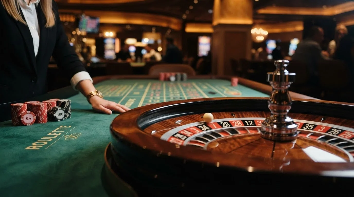 Mesa de ruleta en vivo de Evolution Gaming con crupier real y multiplicadores Lightning
